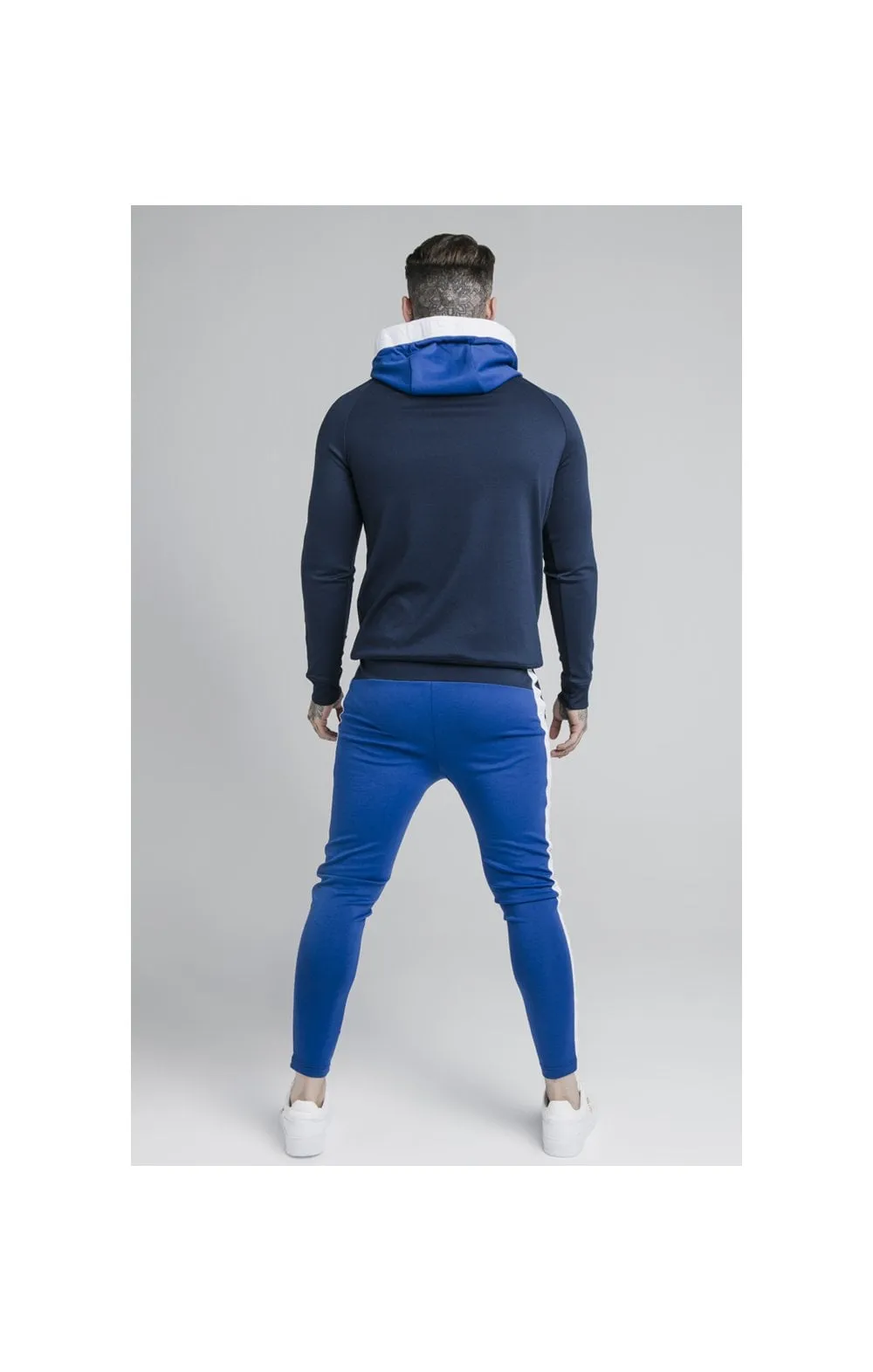 SikSilk Inverse Overhead Tape Hoodie - Navy sold by Siksilk product image thumbnail 5