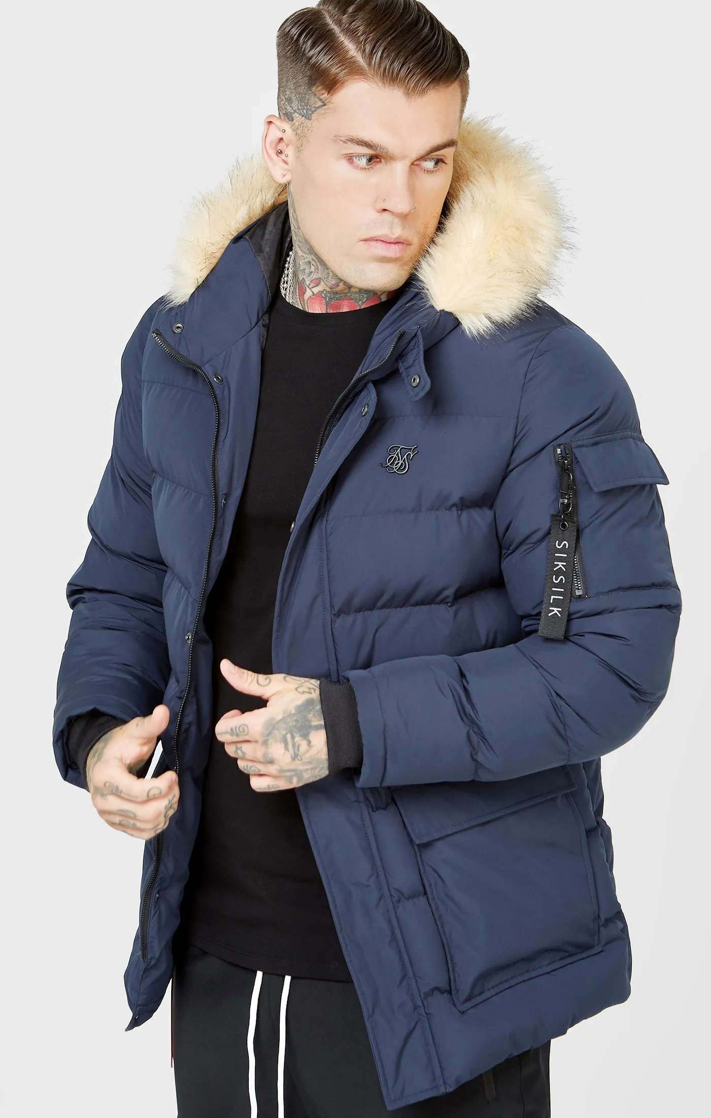 Navy Expedition Parka sold by Siksilk