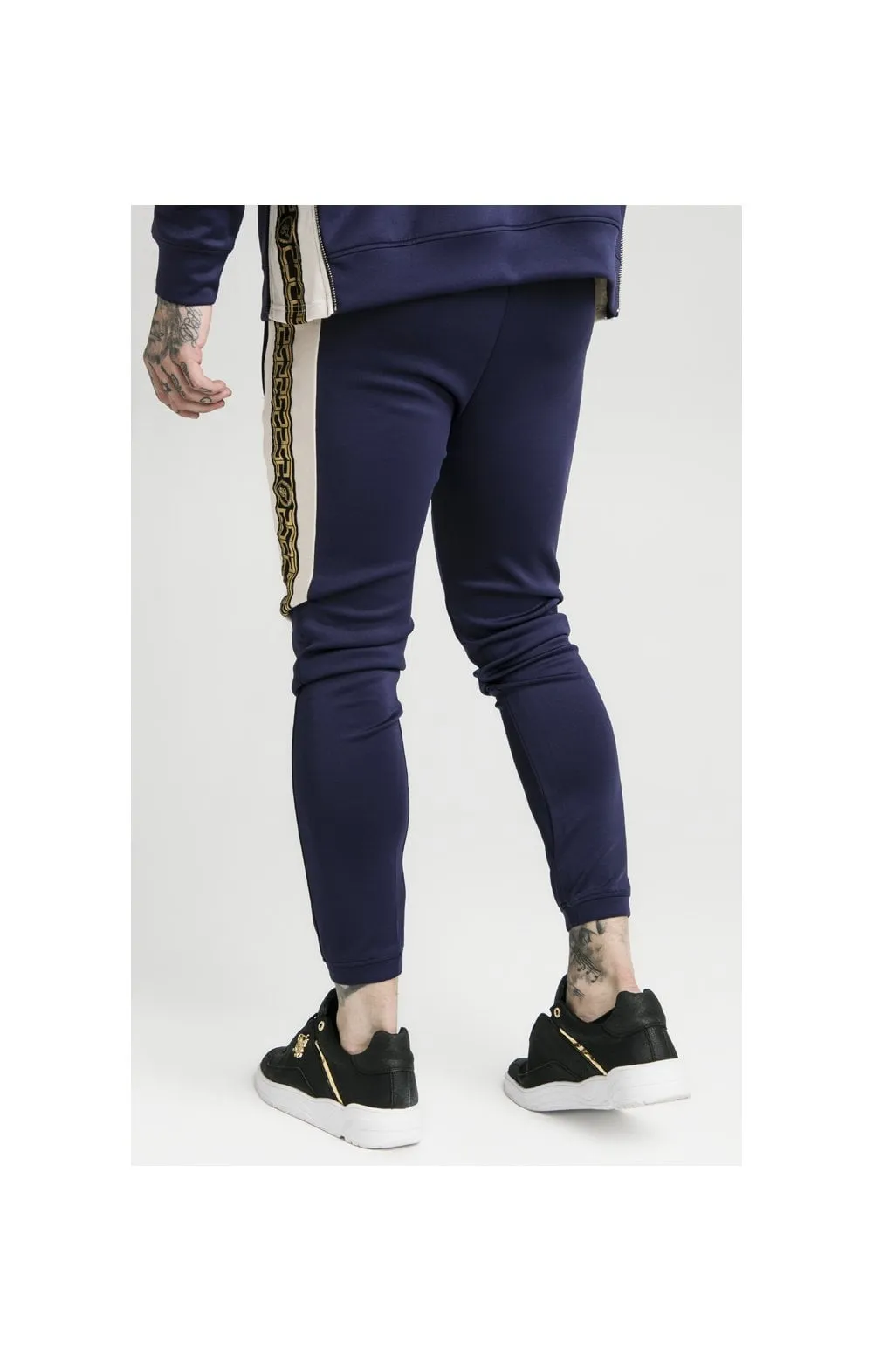 SikSilk hybrid Panel Taped Pants – Navy sold by Siksilk product image thumbnail 5