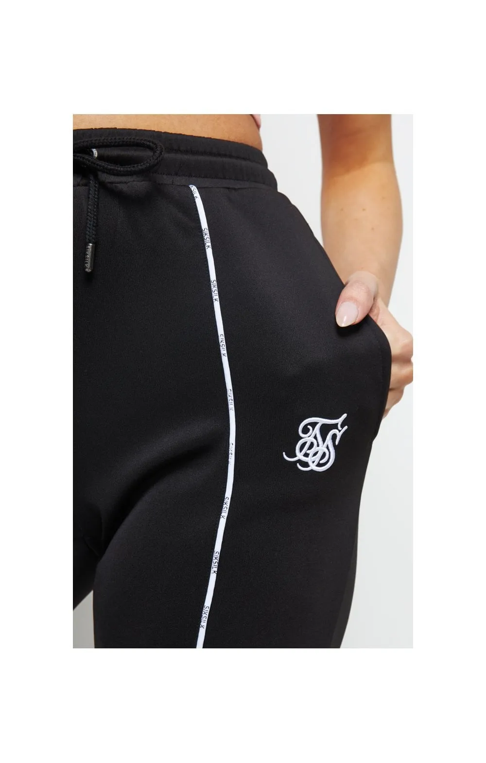 SikSilk Duality Track Pants – Black sold by Siksilk product image thumbnail 2