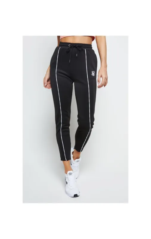 SikSilk Duality Track Pants – Black sold by Siksilk