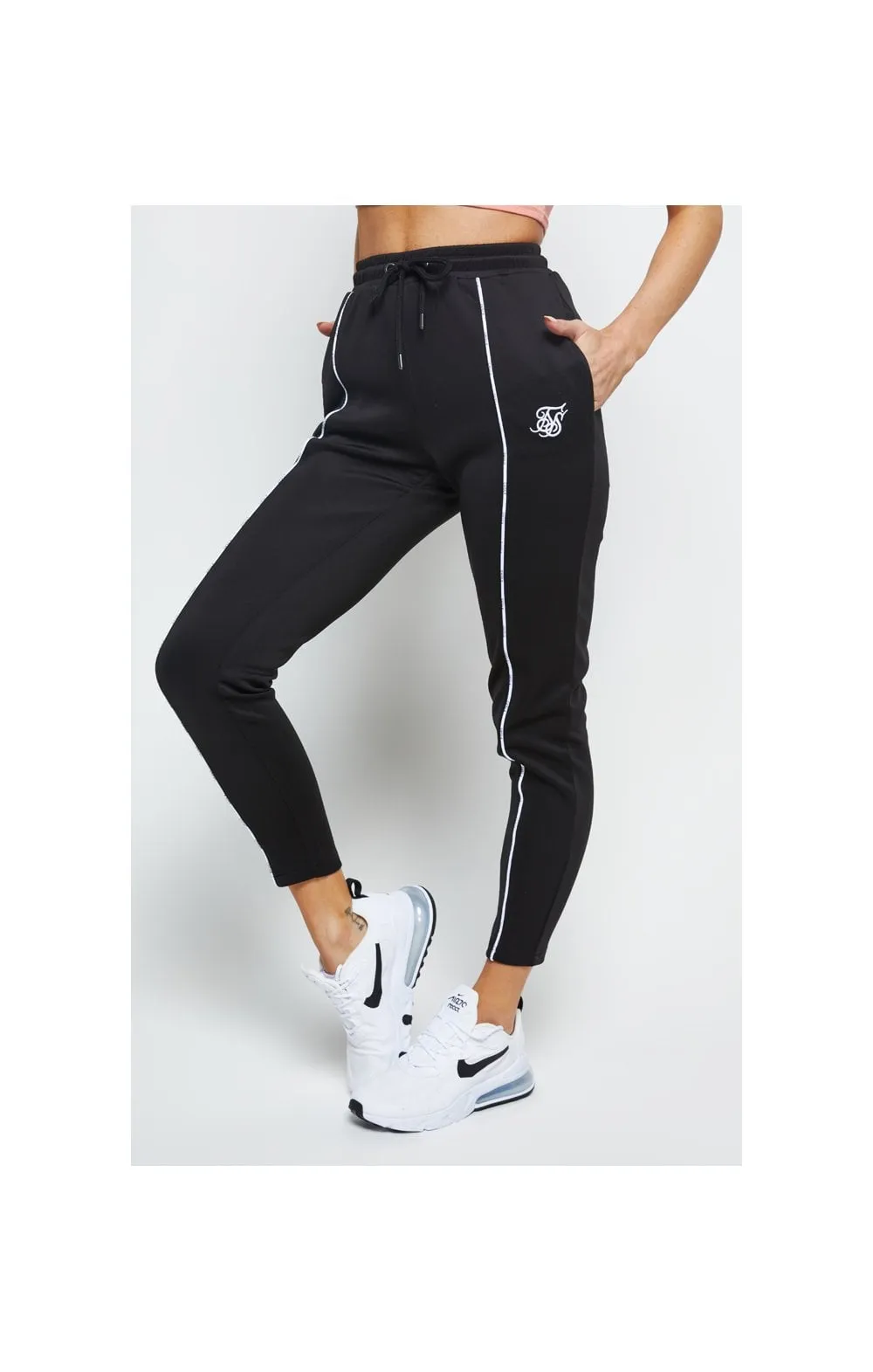 SikSilk Duality Track Pants – Black sold by Siksilk product image thumbnail 4