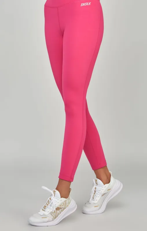 Pink Sports Essentials Legging sold by Siksilk