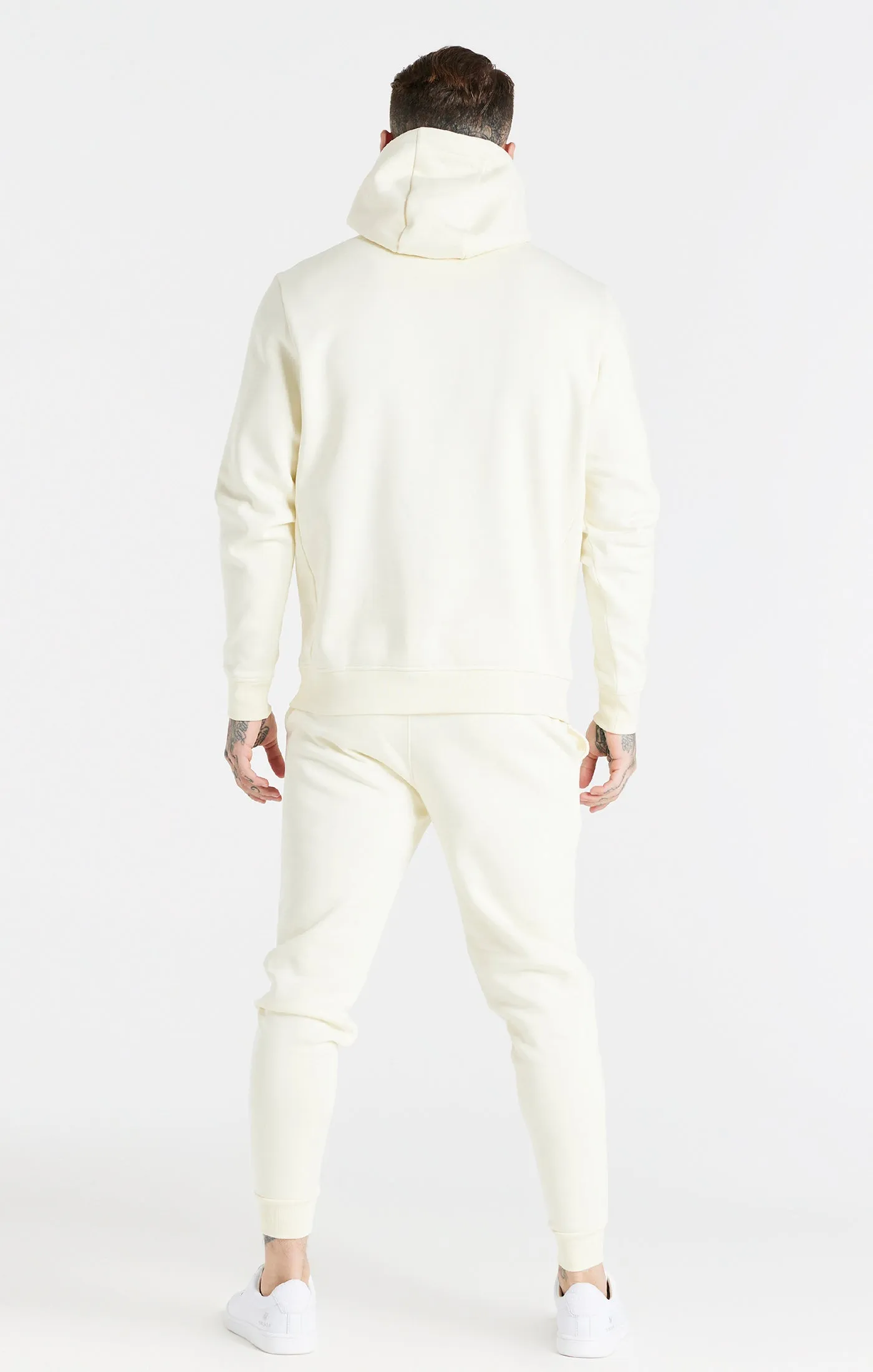 Ecru Essential Cuffed Jogger sold by Siksilk product image thumbnail 5