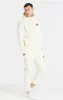 Ecru Essential Cuffed Jogger sold by Siksilk