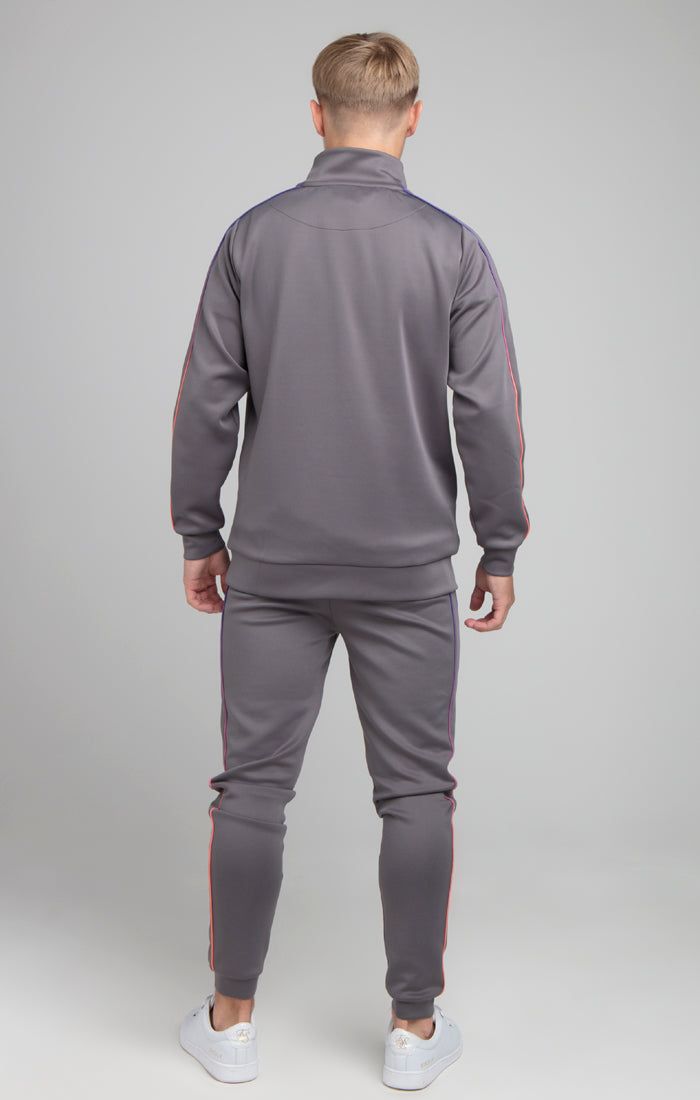 Boys Illusive Grey 1/4 Zip Funnel Neck sold by Siksilk product image thumbnail 5