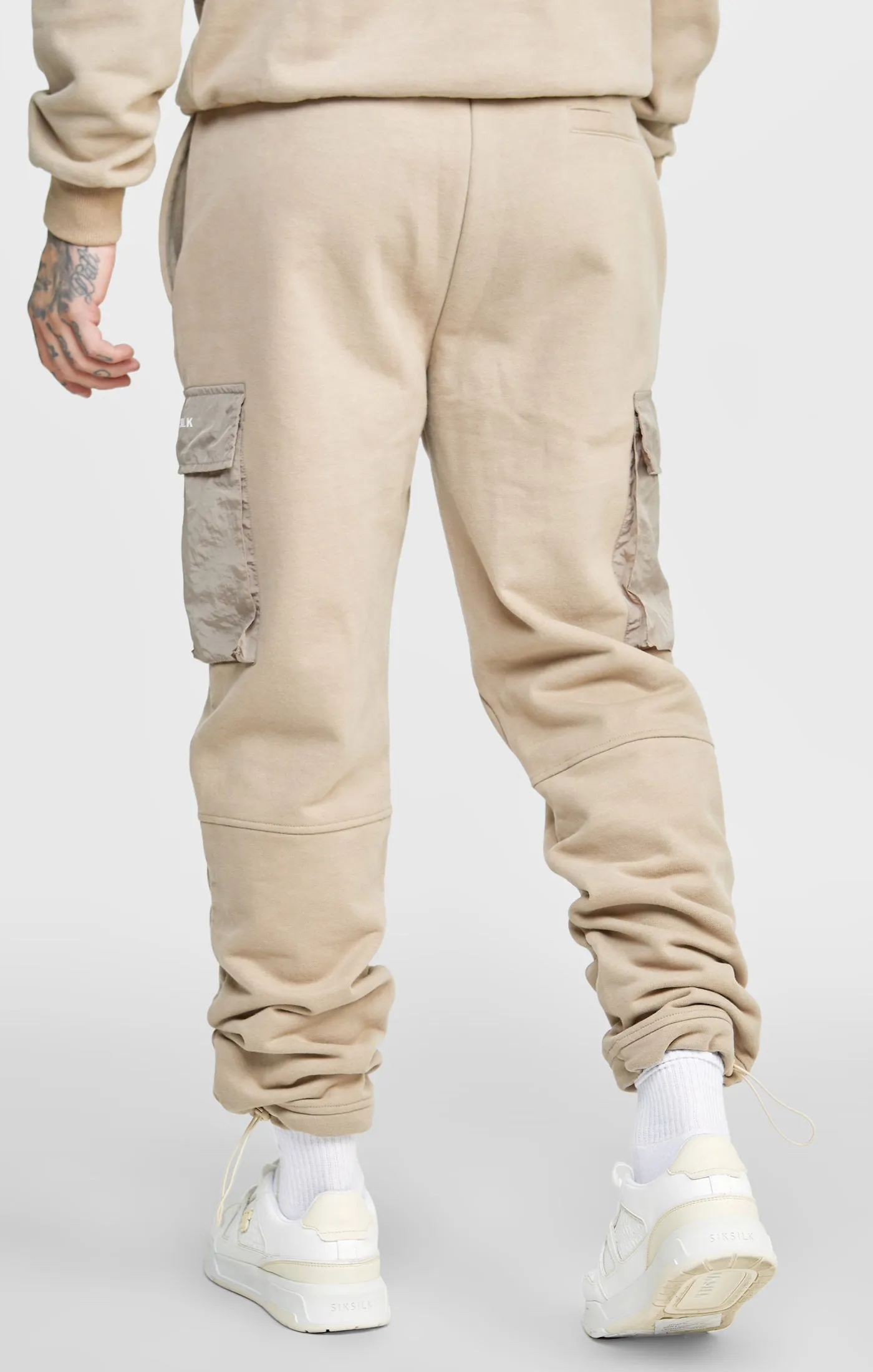 Tan Contrast Pocket Cargo Pant sold by Siksilk product image thumbnail 4