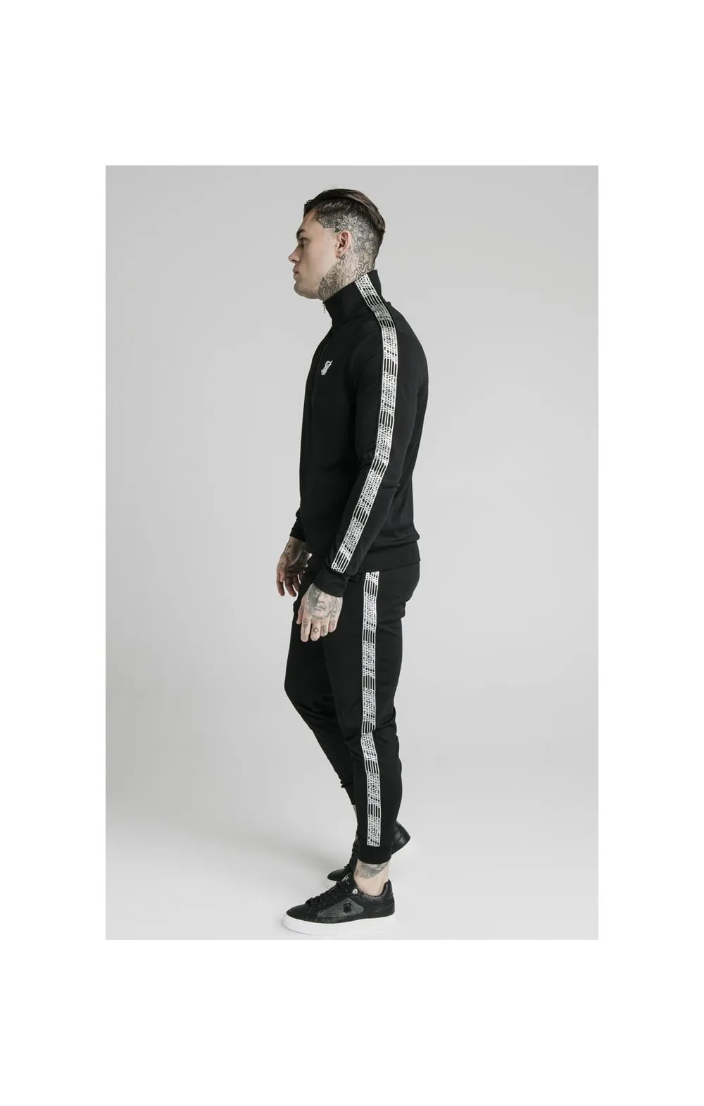 SikSilk Runner Quarter Zip - Black sold by Siksilk product image thumbnail 4