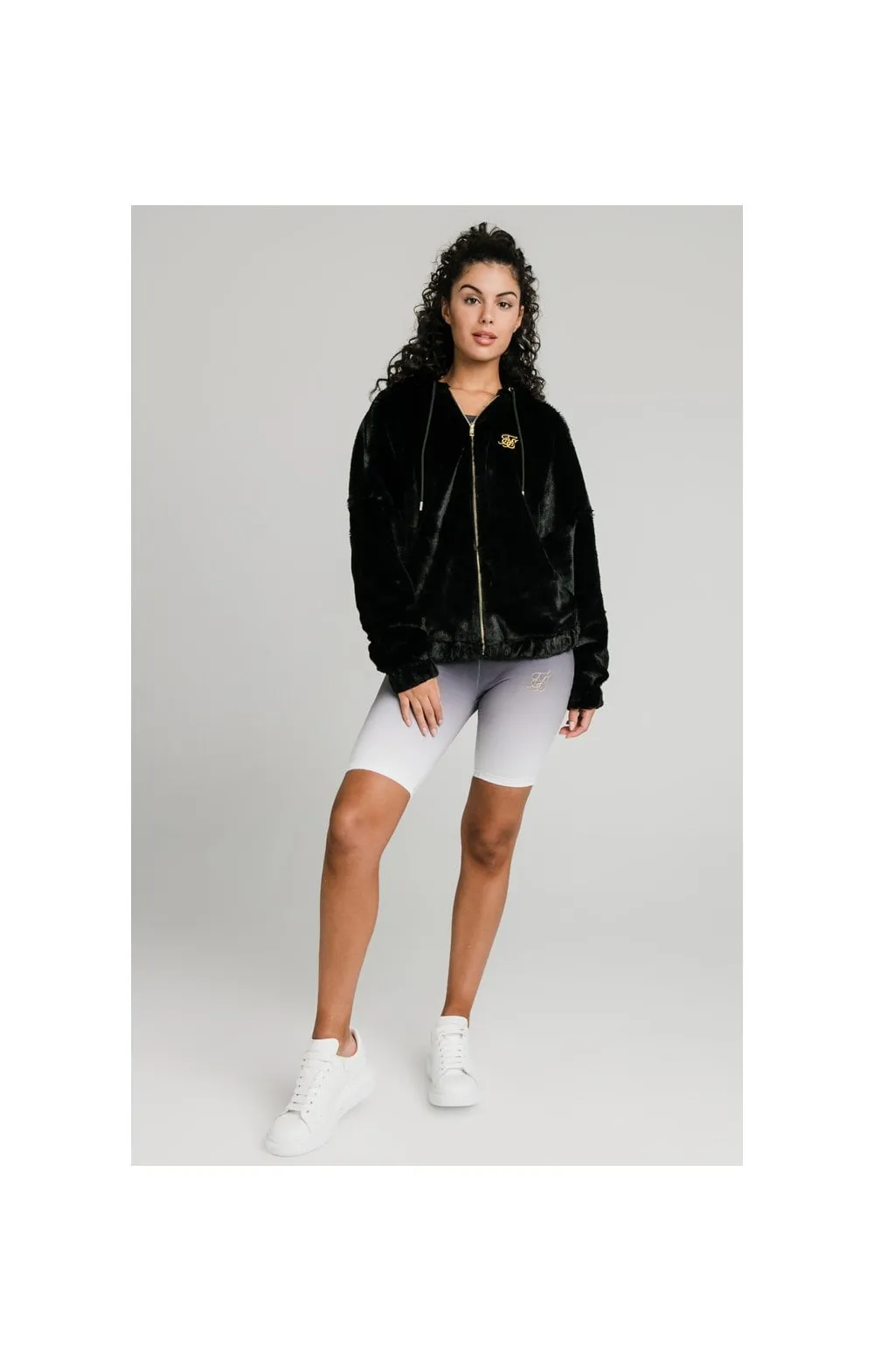 SikSilk Luxury Faux Fur Jacket - Black sold by Siksilk product image thumbnail 5