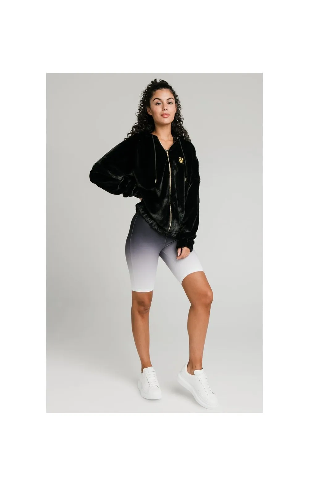 SikSilk Luxury Faux Fur Jacket - Black sold by Siksilk product image thumbnail 3