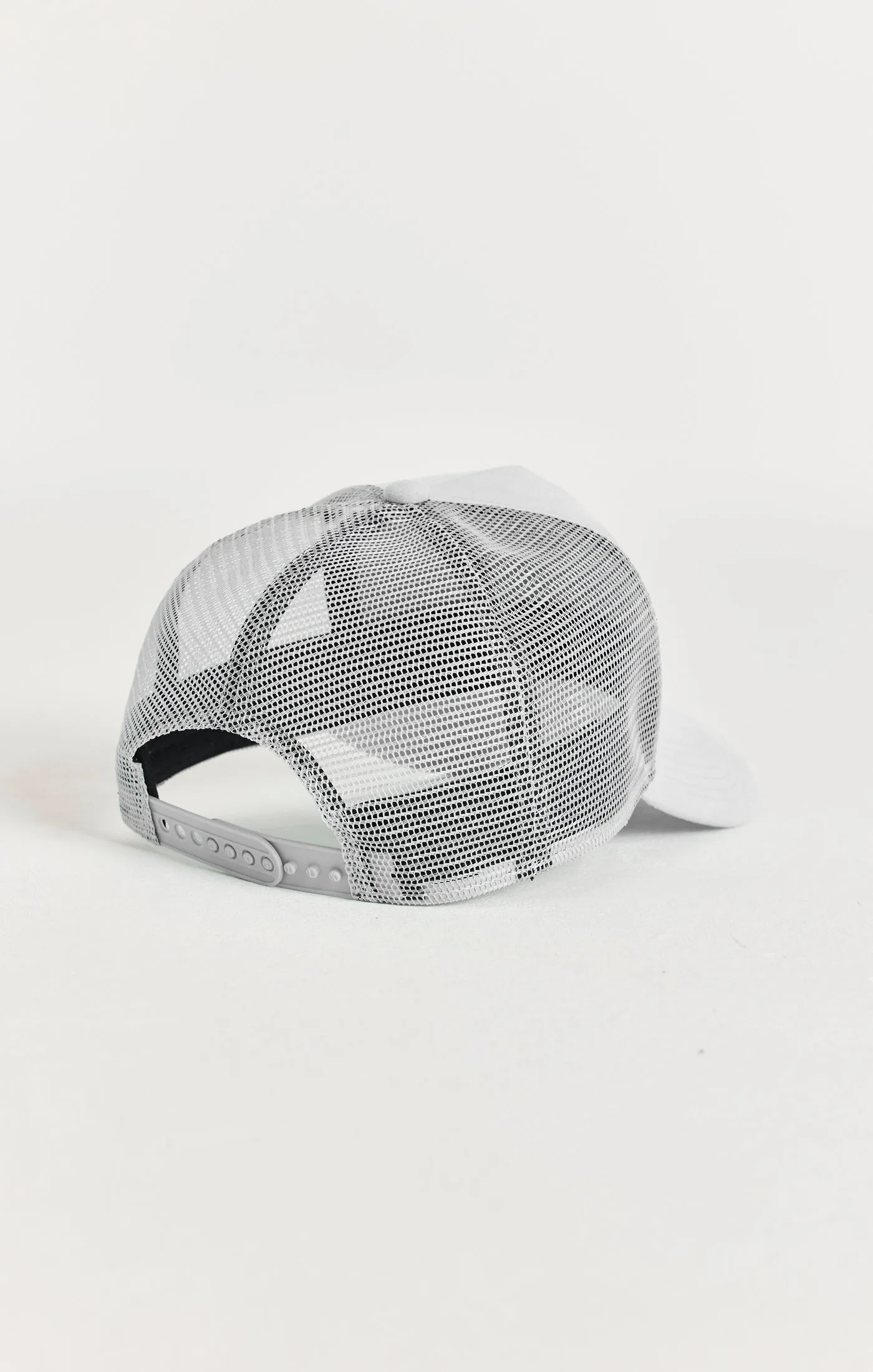 Grey Sueded Mesh 89 Trucker Cap sold by Siksilk product image thumbnail 4