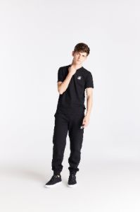 Boys Black Essentials Short Sleeve T-Shirt sold by Siksilk