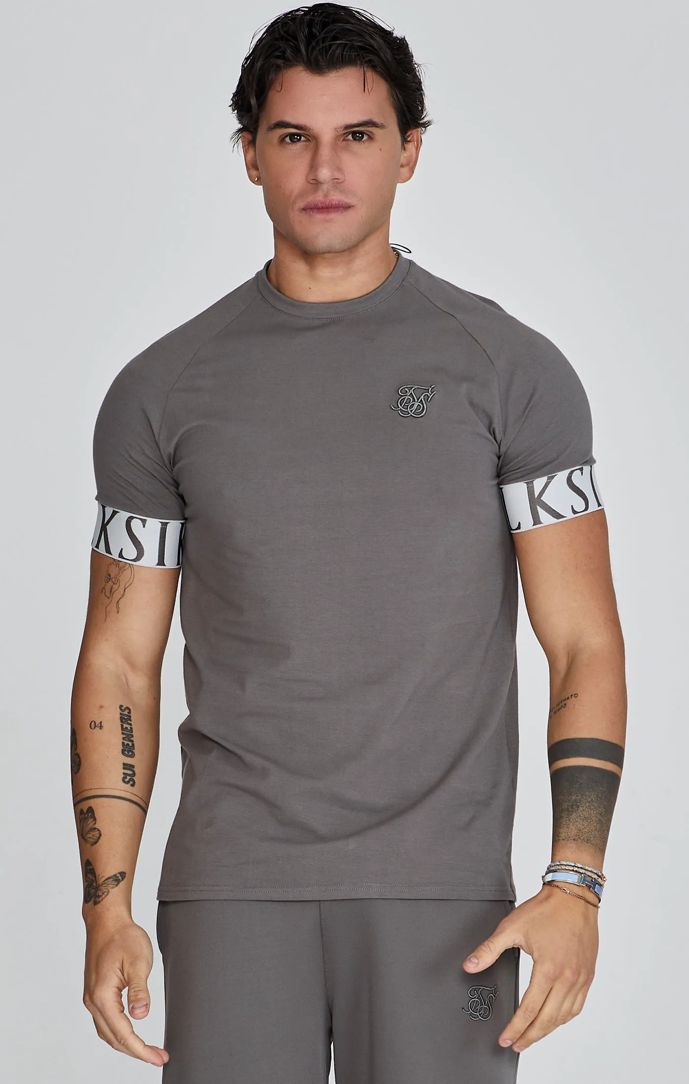 Grey Tech T-Shirt sold by Siksilk