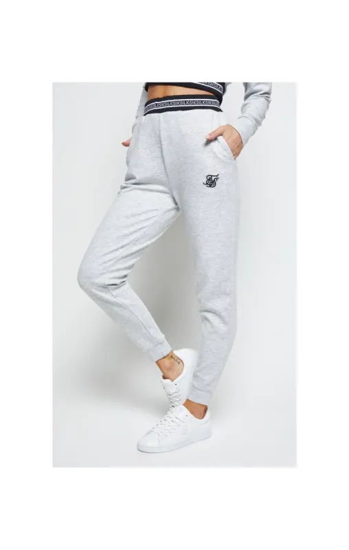 SikSilk Element Track Pants - Grey Marl sold by Siksilk