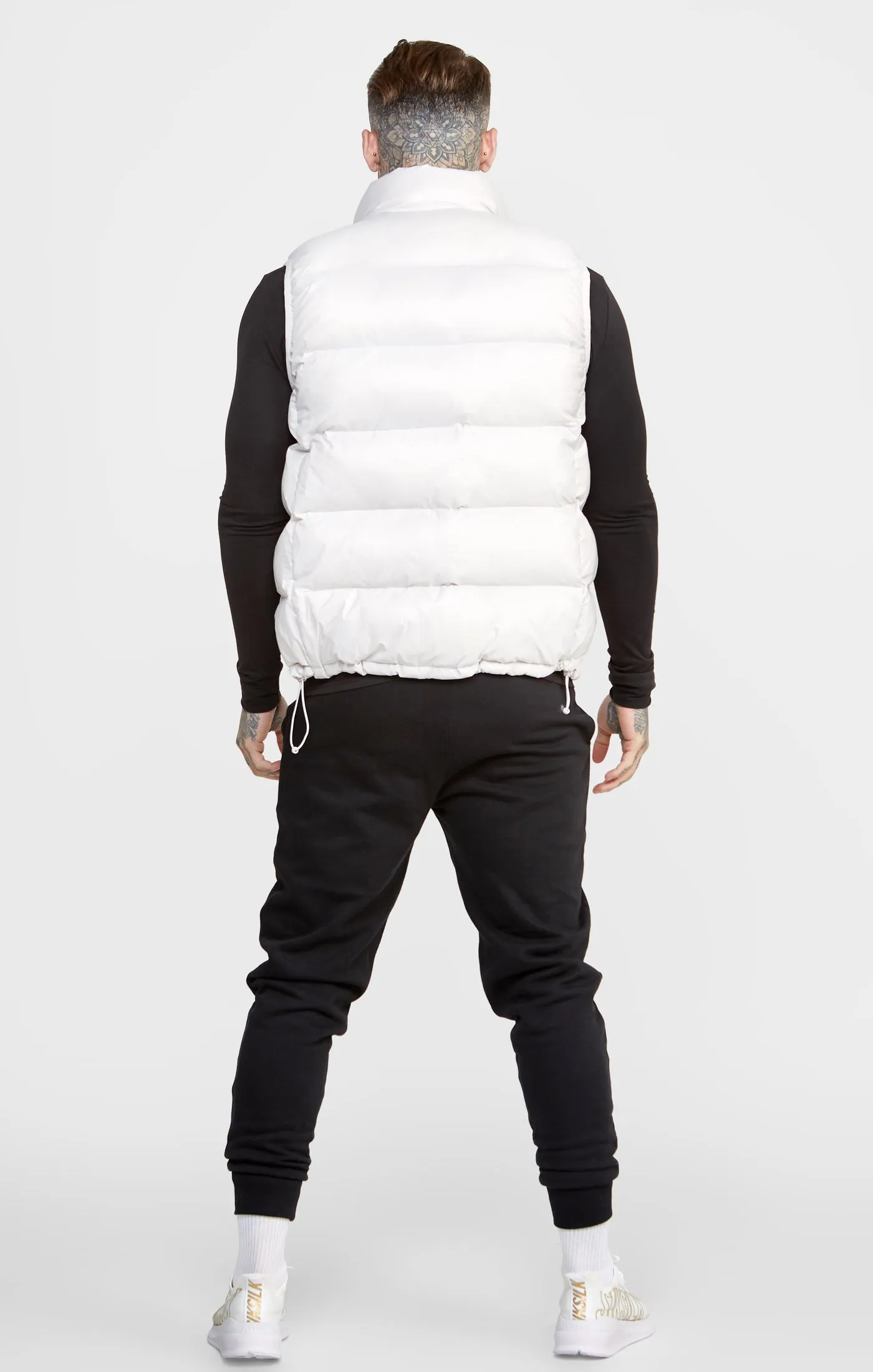 Grey Bubble Gilet sold by Siksilk product image thumbnail 5