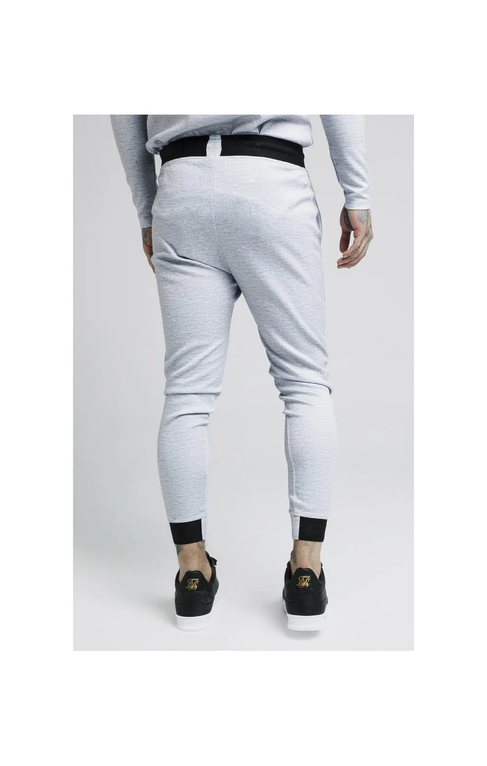 SikSilk Agility Track Pants – Grey Marl sold by Siksilk product image thumbnail 3
