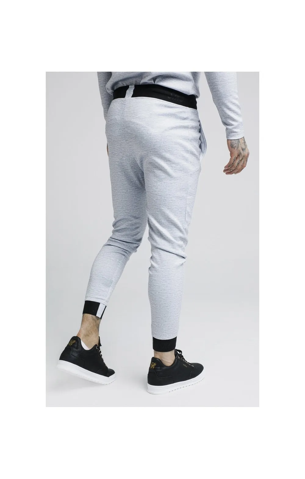SikSilk Agility Track Pants – Grey Marl sold by Siksilk product image thumbnail 4