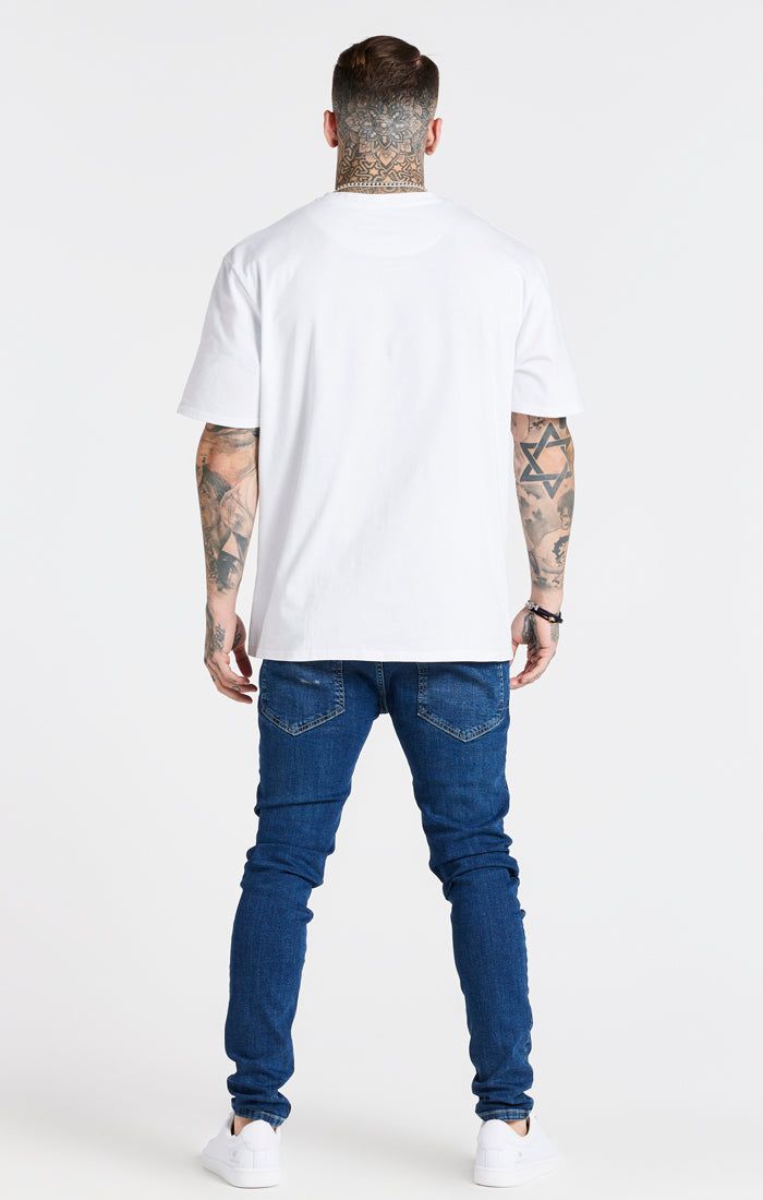 White Oversized T-Shirt sold by Siksilk product image thumbnail 5