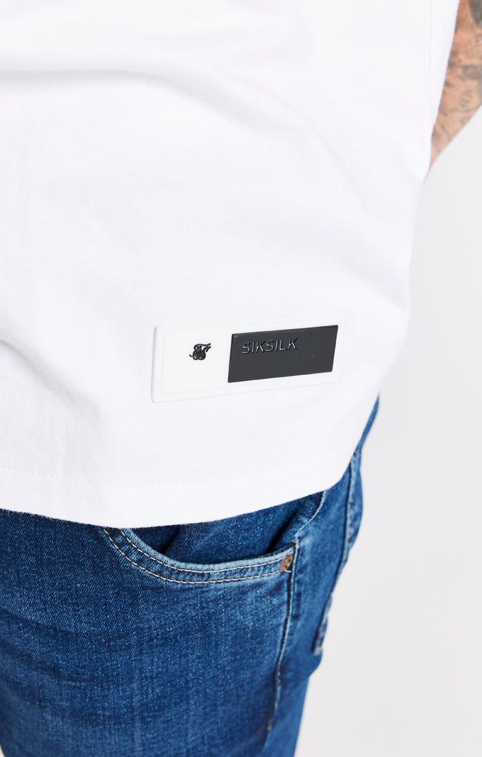 White Oversized T-Shirt sold by Siksilk product image thumbnail 2