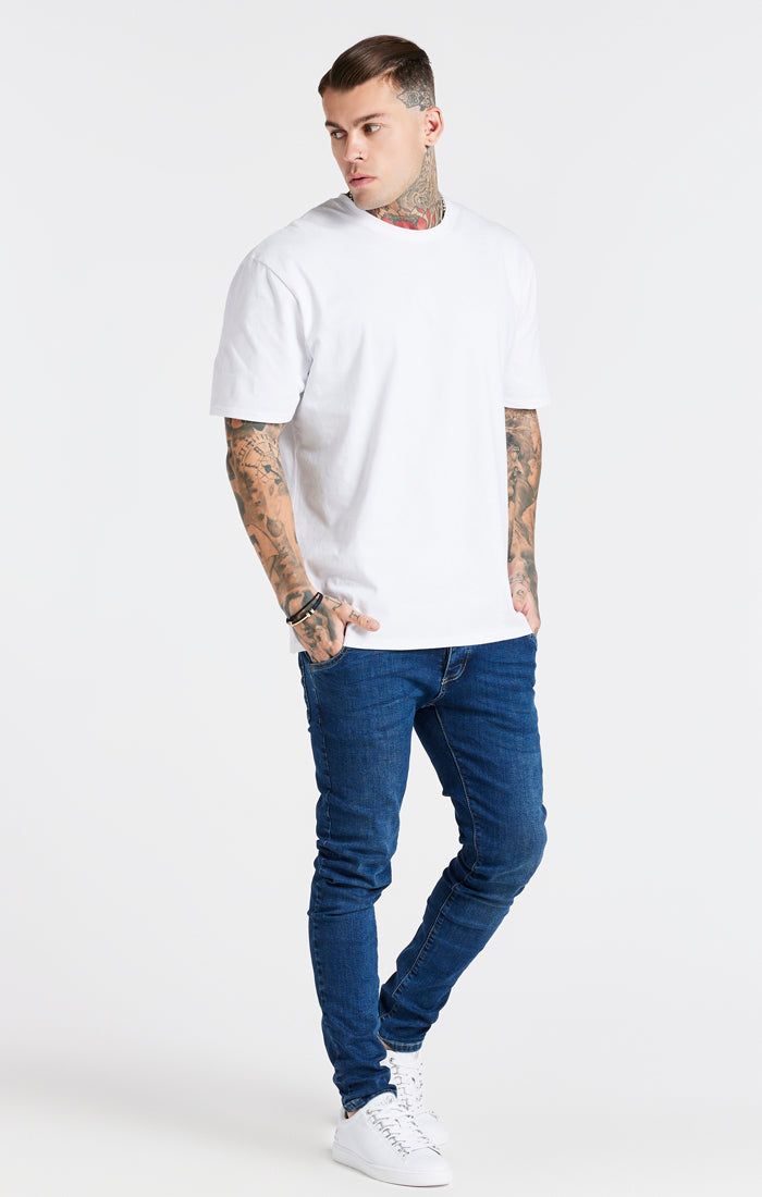 White Oversized T-Shirt sold by Siksilk product image thumbnail 3