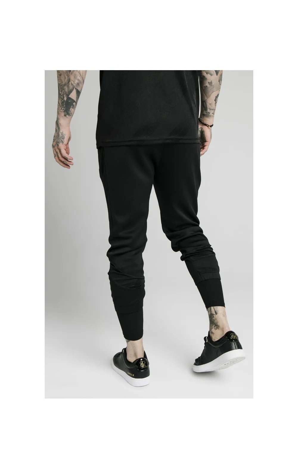 SikSilk Tranquil Dual Cuff Pants - Black & Grey sold by Siksilk product image thumbnail 3