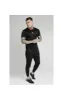 SikSilk Tranquil Dual Cuff Pants - Black & Grey sold by Siksilk