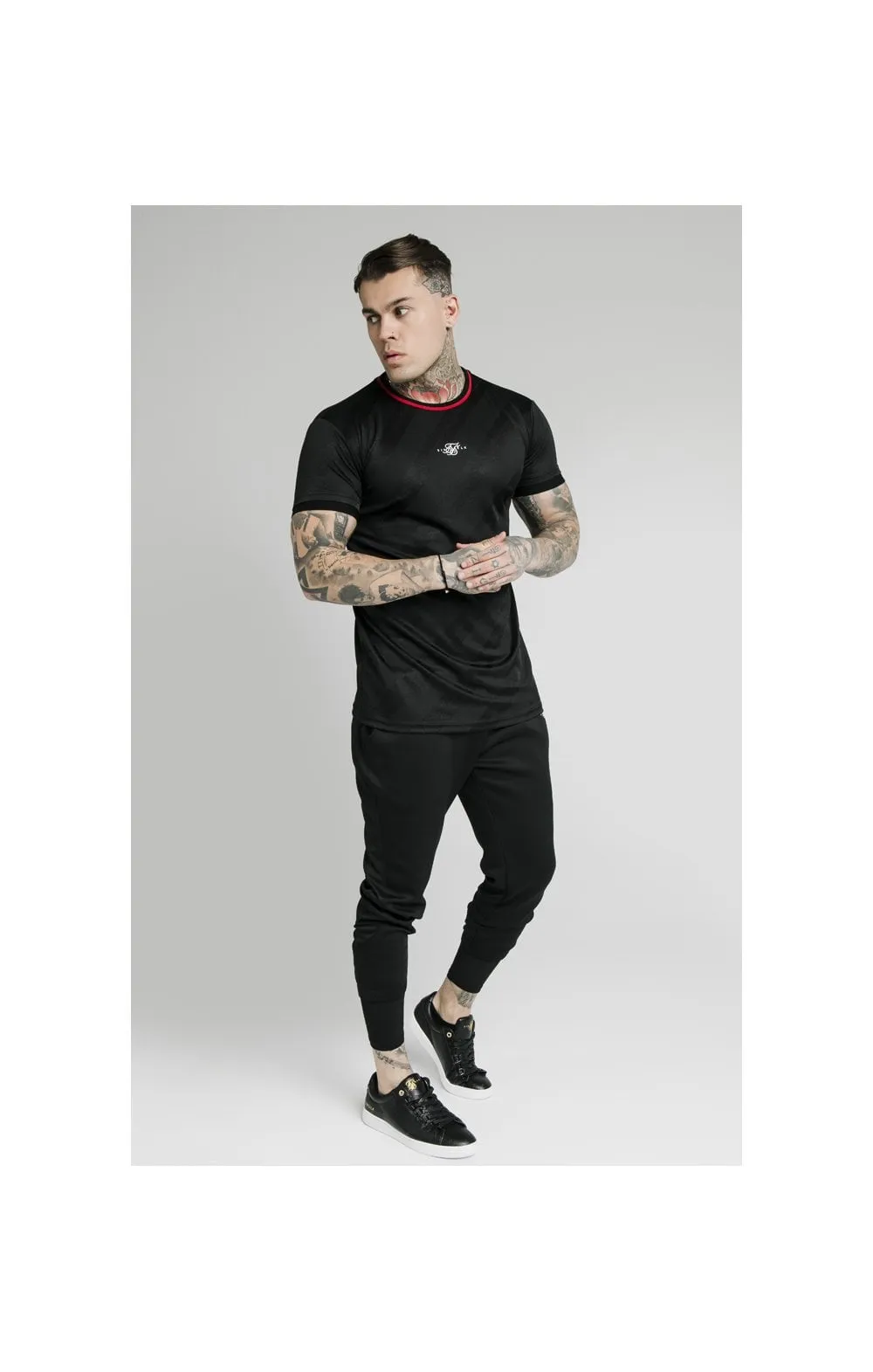 SikSilk Tranquil Dual Cuff Pants - Black & Grey sold by Siksilk product image thumbnail 4