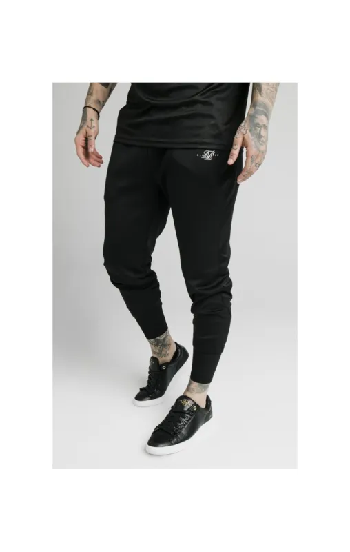 SikSilk Tranquil Dual Cuff Pants - Black & Grey sold by Siksilk
