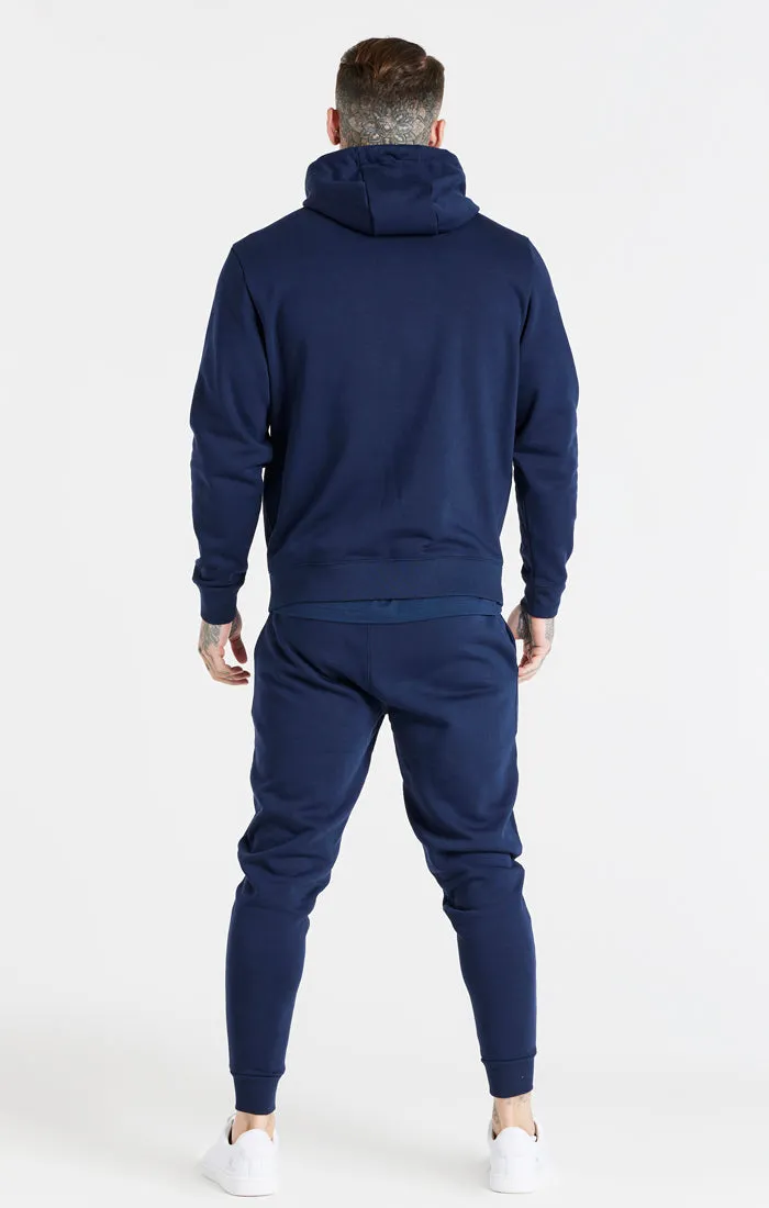 Navy Essential Overhead Hoodie sold by Siksilk product image thumbnail 5