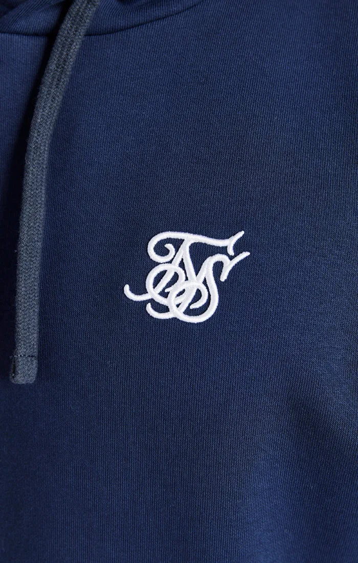 Navy Essential Overhead Hoodie sold by Siksilk product image thumbnail 2