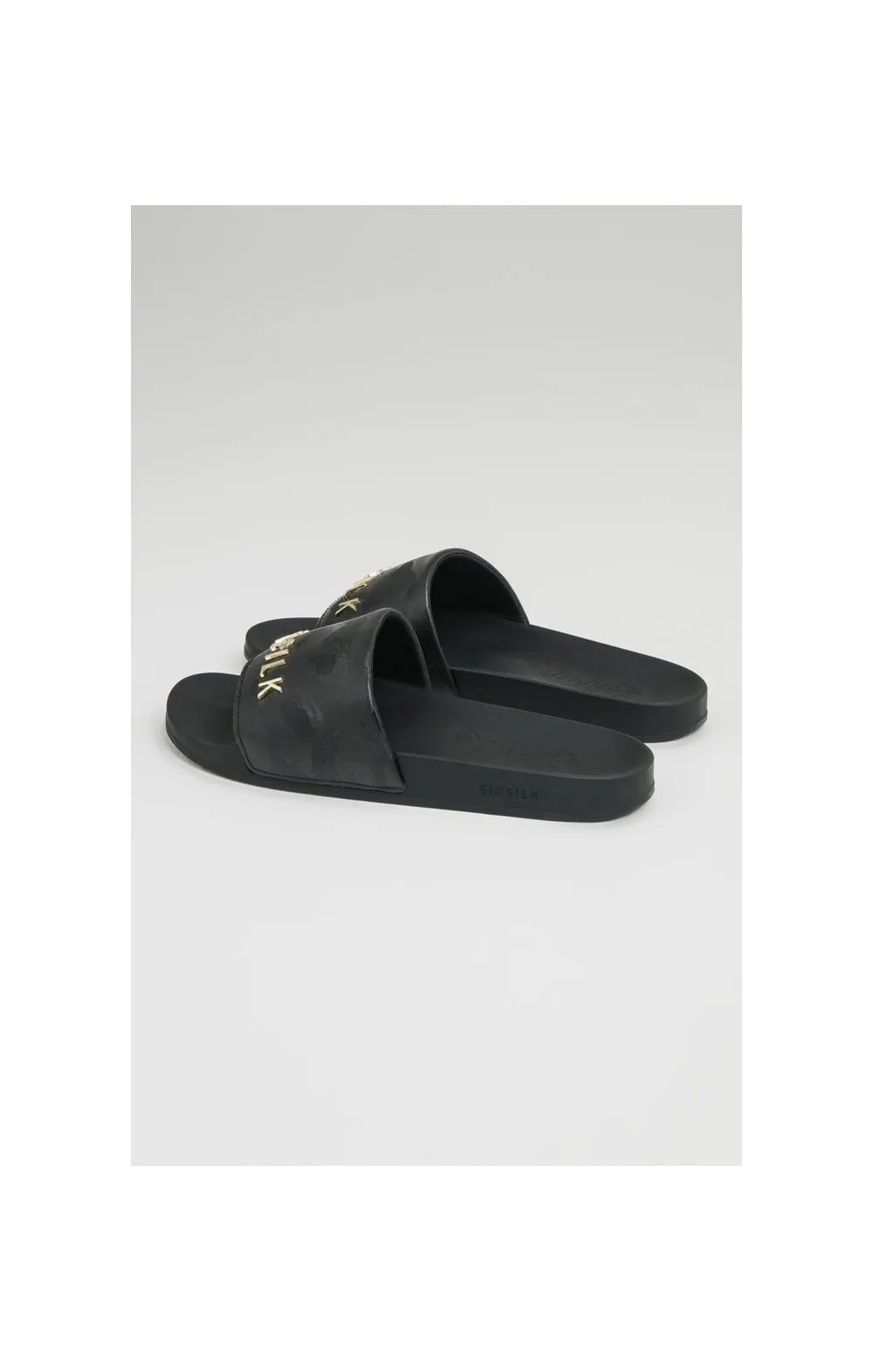 SikSilk Alpha Camo Slides - Black sold by Siksilk product image thumbnail 4