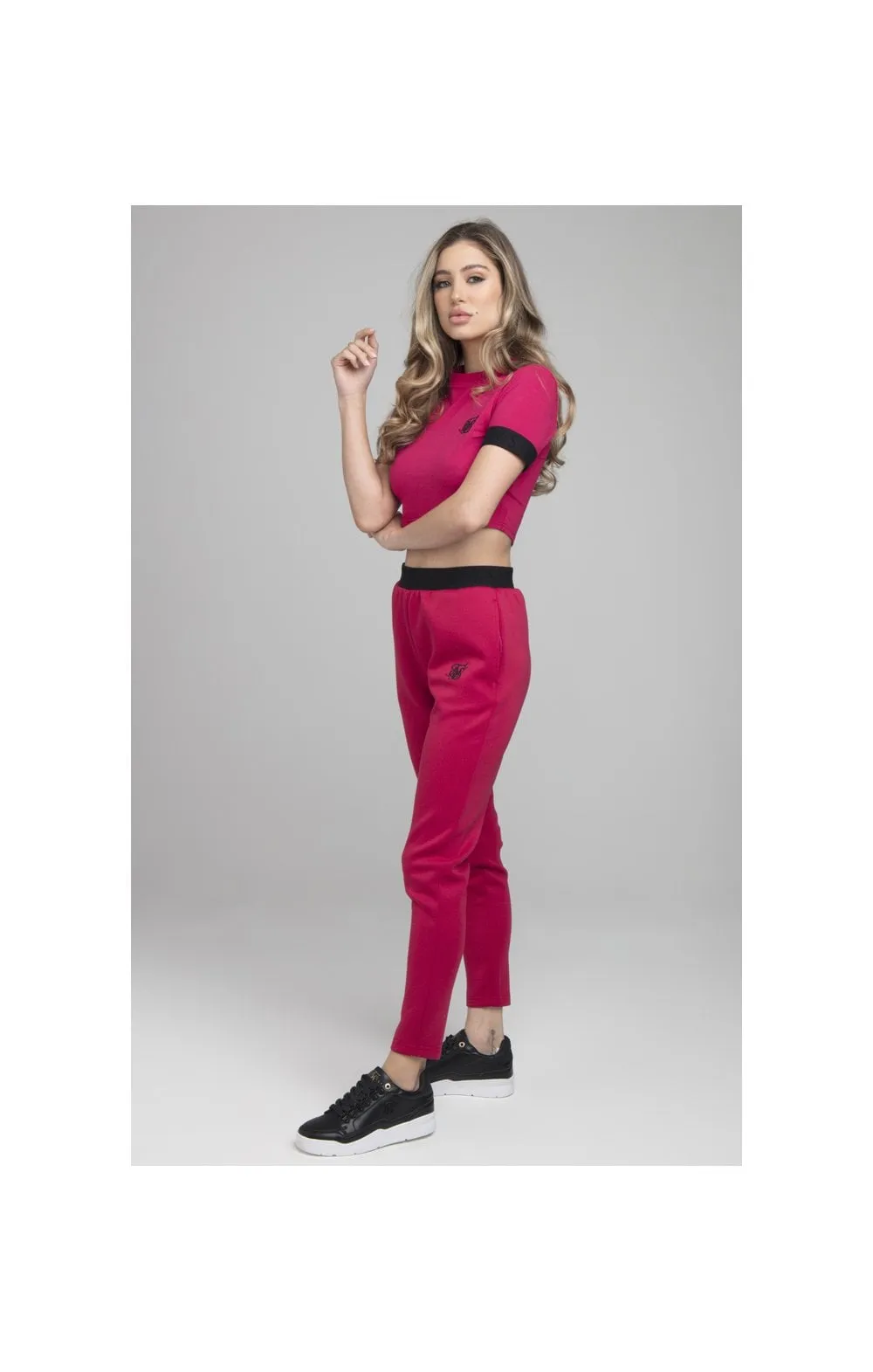 SikSilk Exhibit Crop Tee - Pink sold by Siksilk product image thumbnail 3