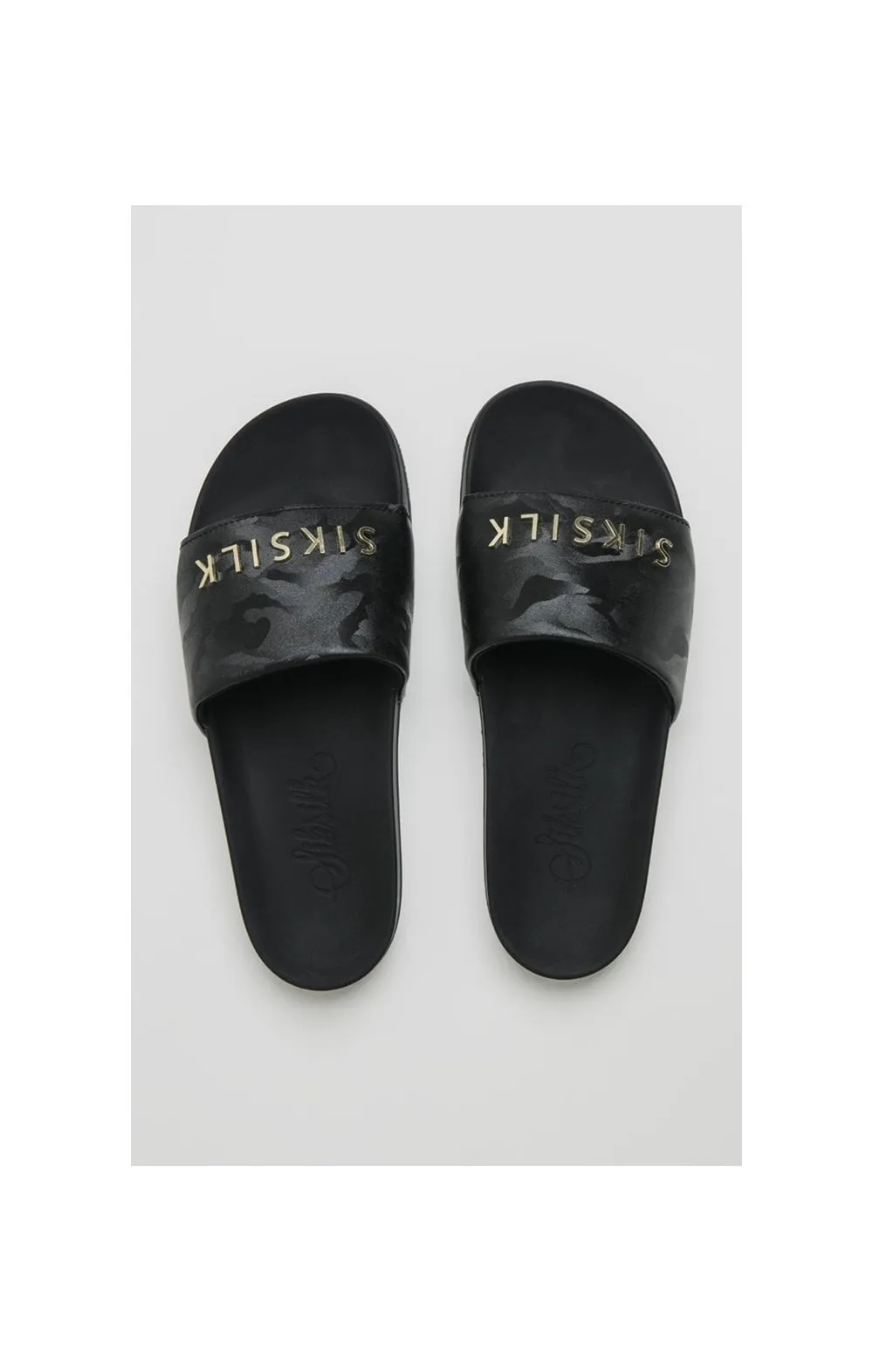 SikSilk Alpha Camo Slides - Black sold by Siksilk product image thumbnail 3