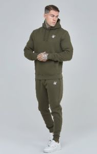 Khaki Essential Overhead Hoodie sold by Siksilk