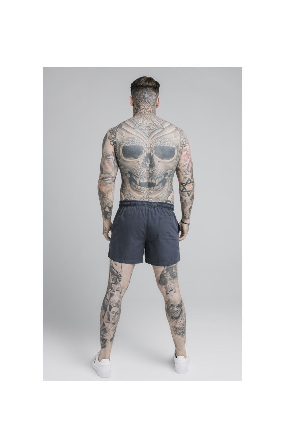 Navy Standard Swim Short sold by Siksilk product image thumbnail 4