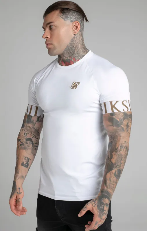 White Tech T-Shirt sold by Siksilk