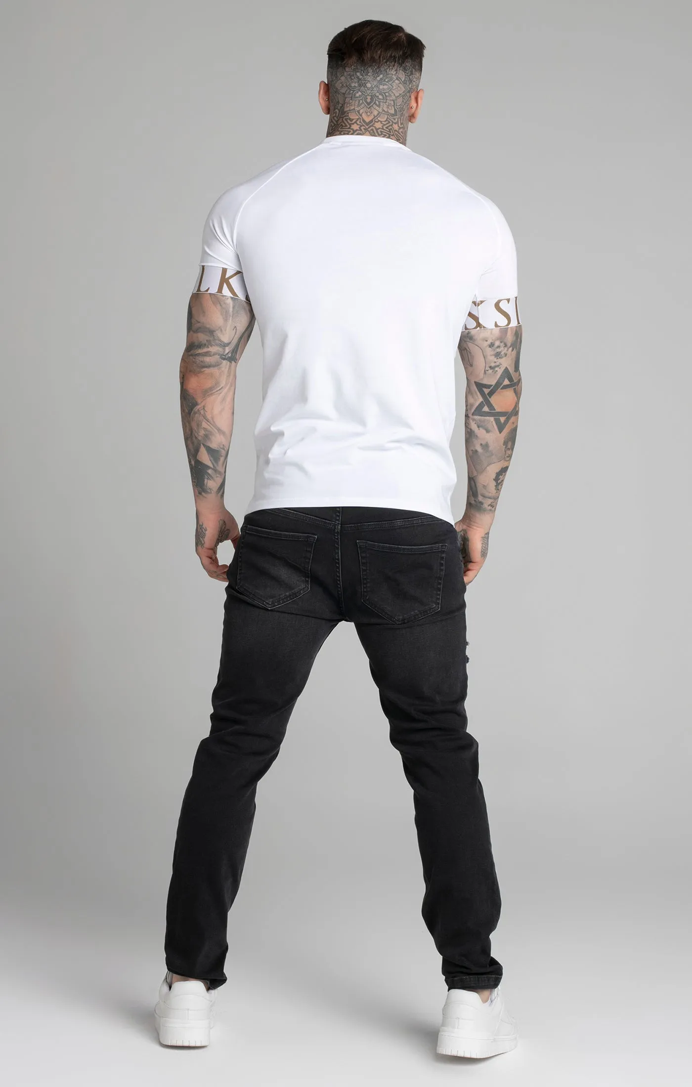 White Tech T-Shirt sold by Siksilk product image thumbnail 5