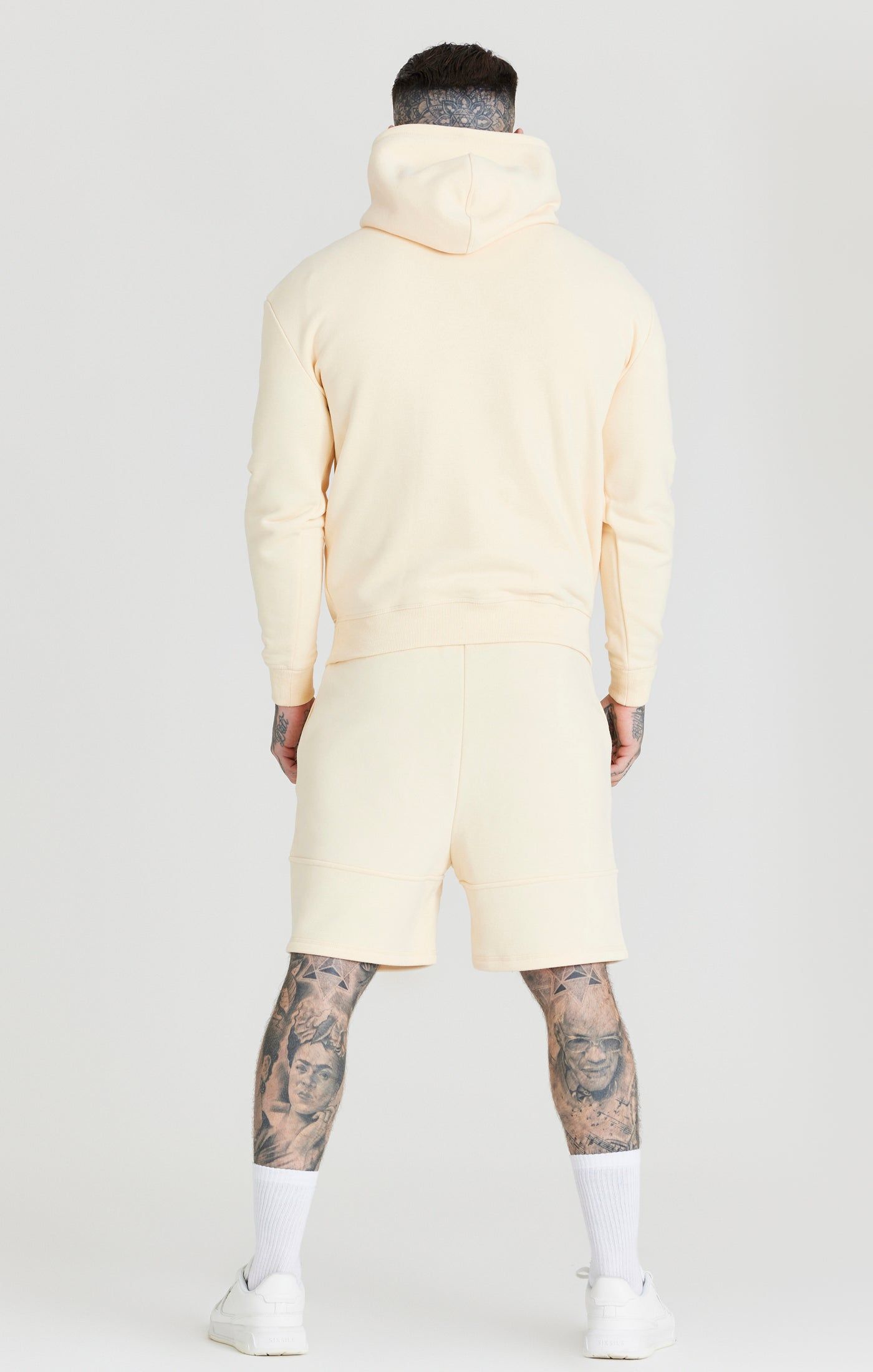 Ecru Foundation Embossed Hoodie sold by Siksilk product image thumbnail 5