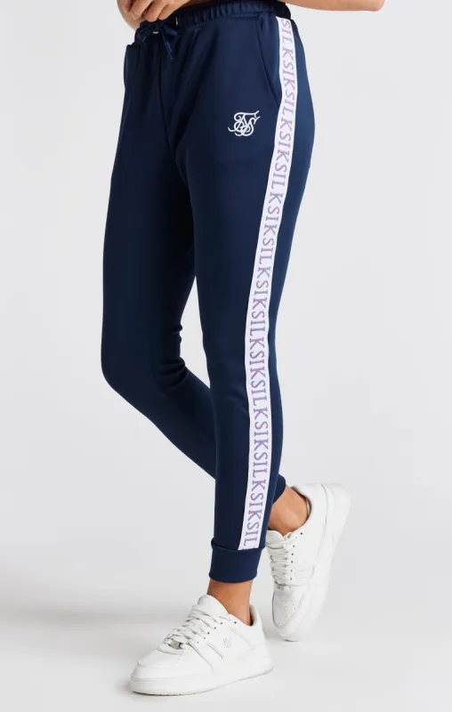 Girls Navy Track Pant sold by Siksilk