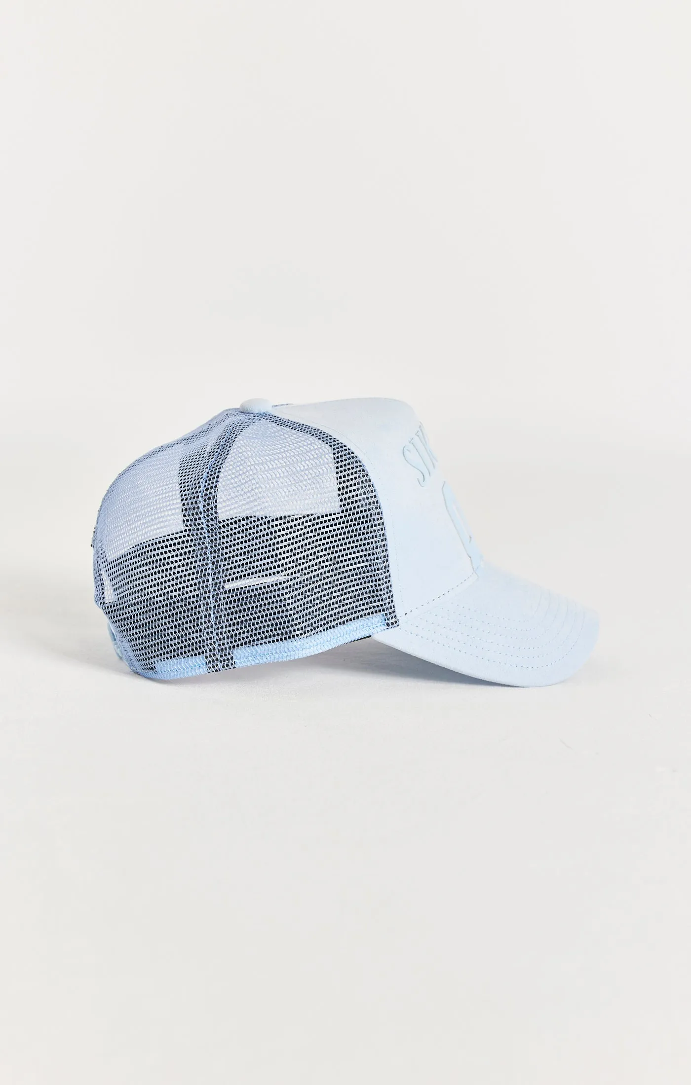 Blue Sueded Mesh 89 Trucker Cap sold by Siksilk product image thumbnail 3