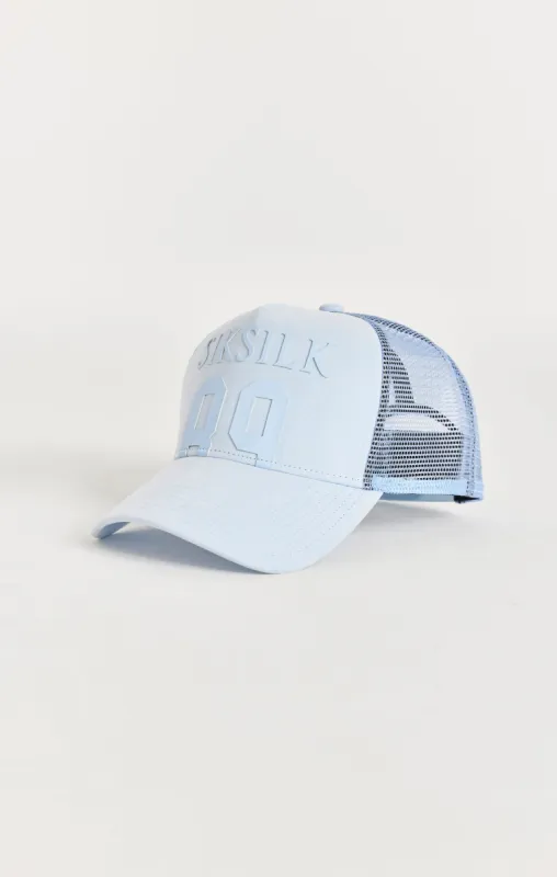 Blue Sueded Mesh 89 Trucker Cap sold by Siksilk