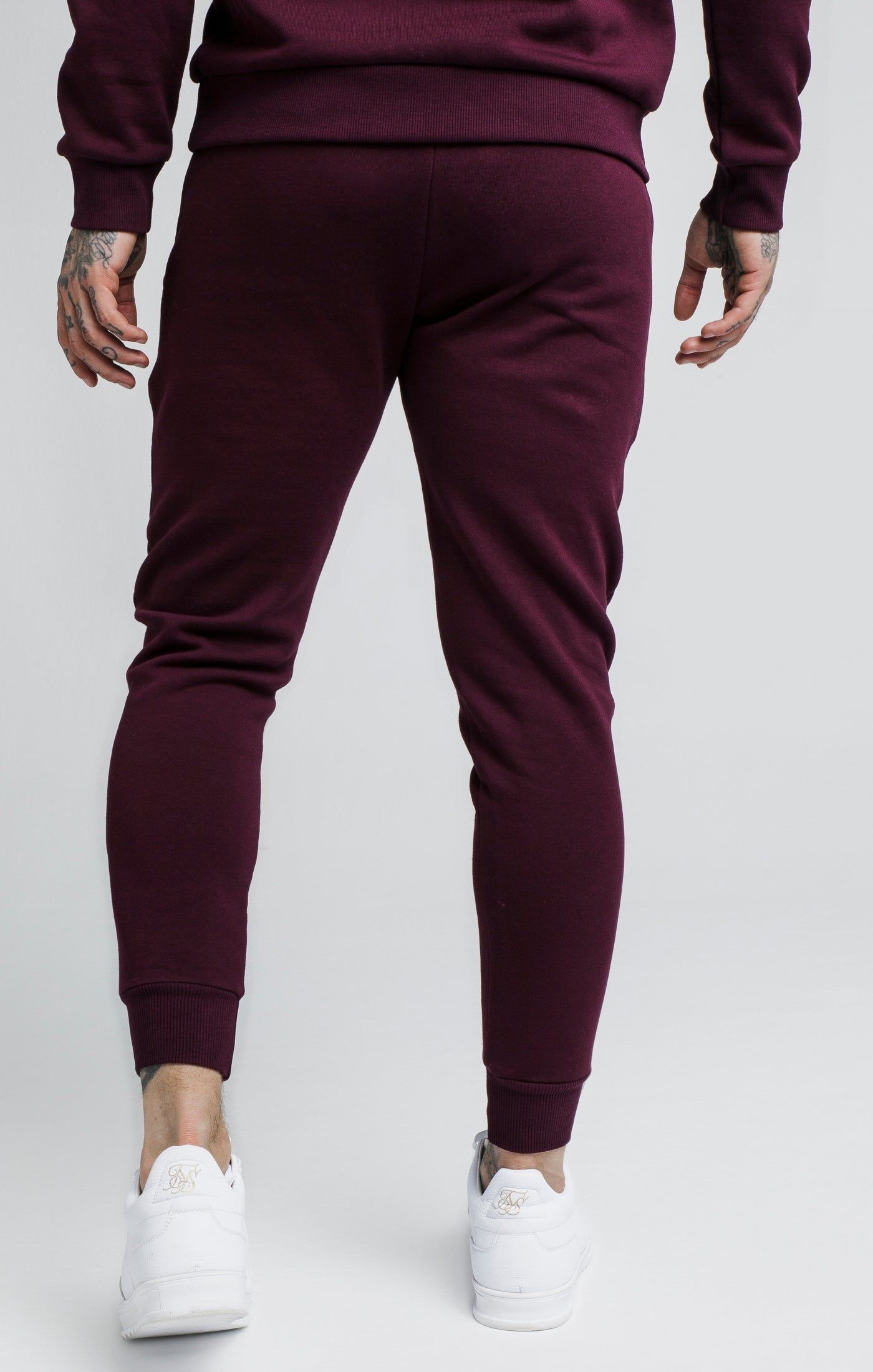 SikSilk Joggers - Burgundy sold by Siksilk product image thumbnail 3