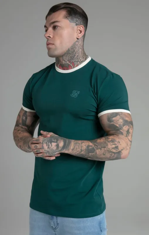 Green Ringer T-Shirt sold by Siksilk