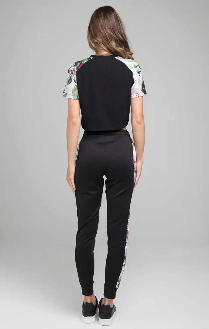 SikSilk Floral Pixel Tee - Black sold by Siksilk product image thumbnail 5