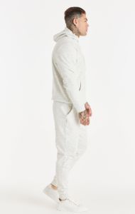 Snow Marl Essential Overhead Hoodie sold by Siksilk
