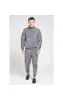 SikSilk Crushed Nylon Taped Joggers – Grey & Gold sold by Siksilk