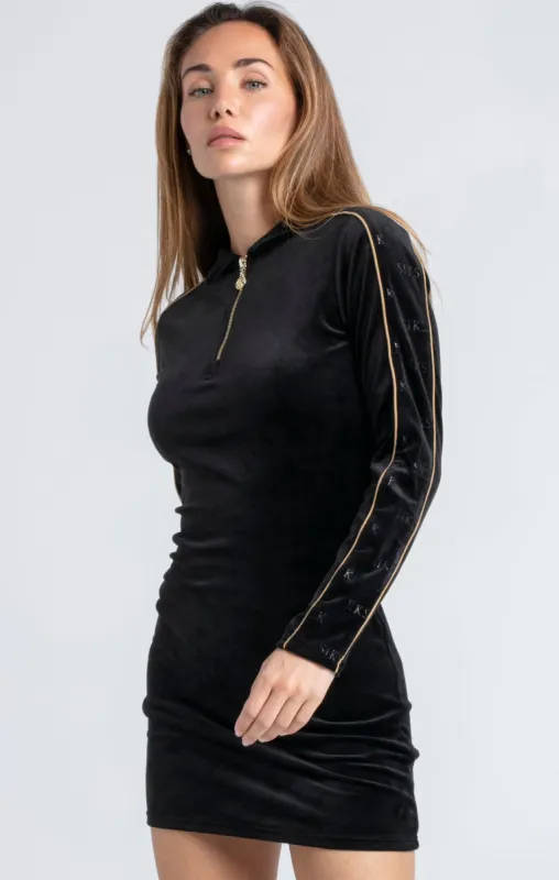 Black Bodycon Dress sold by Siksilk