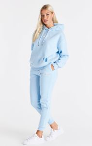 Blue Oversize Hoodie sold by Siksilk