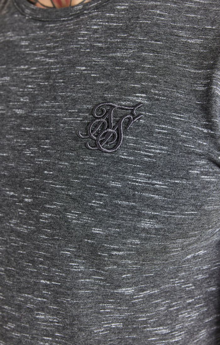 Black Muscle Fit T-Shirt sold by Siksilk product image thumbnail 3