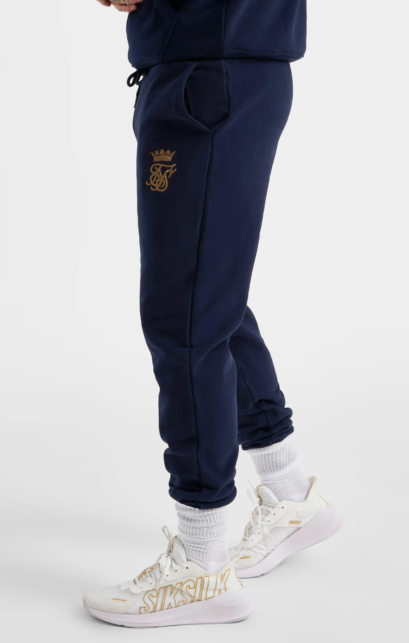 Messi x SikSilk Navy Fleece Pant sold by Siksilk product image thumbnail 2